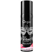 Orgie Dual Vibe Çilek Aromalı Öpülebilir Likid Vibratör 15 Ml.