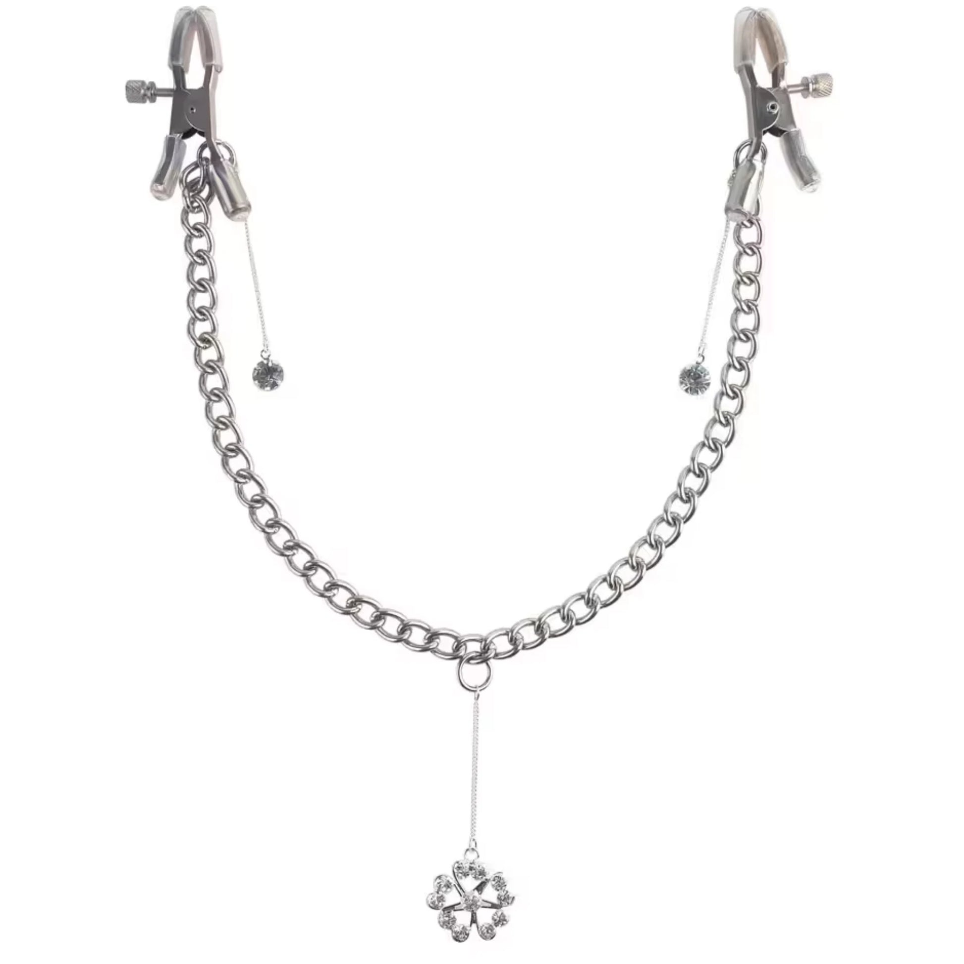 Pipedream Fetish Fantasy Series Crystal Nipple Clamps Göğüs Klipsi
