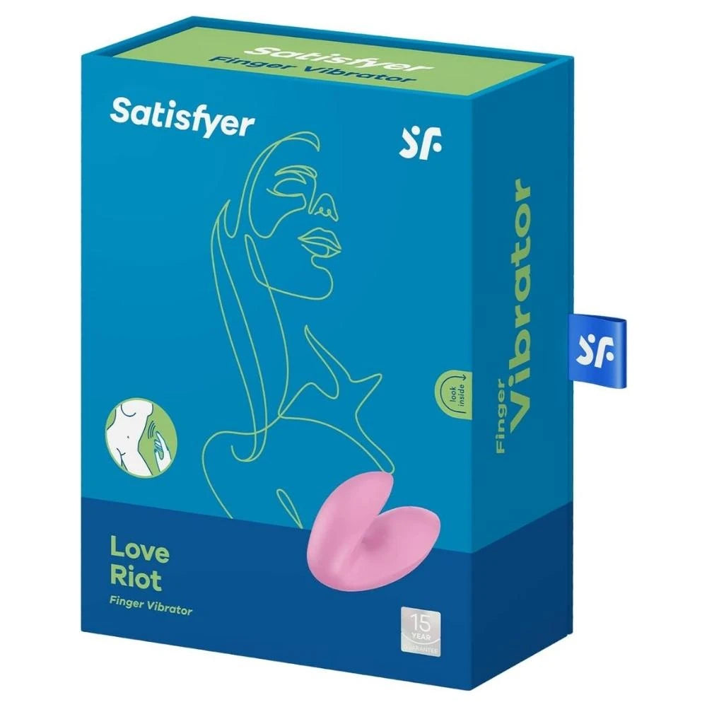Satisfyer Love Riot Finger Vibe Parmak Vibratör