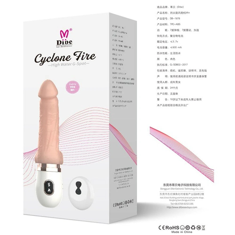 Dibe Cyclone Isıtmalı Thrusting İleri Geri Hareketli Seks Makinesi