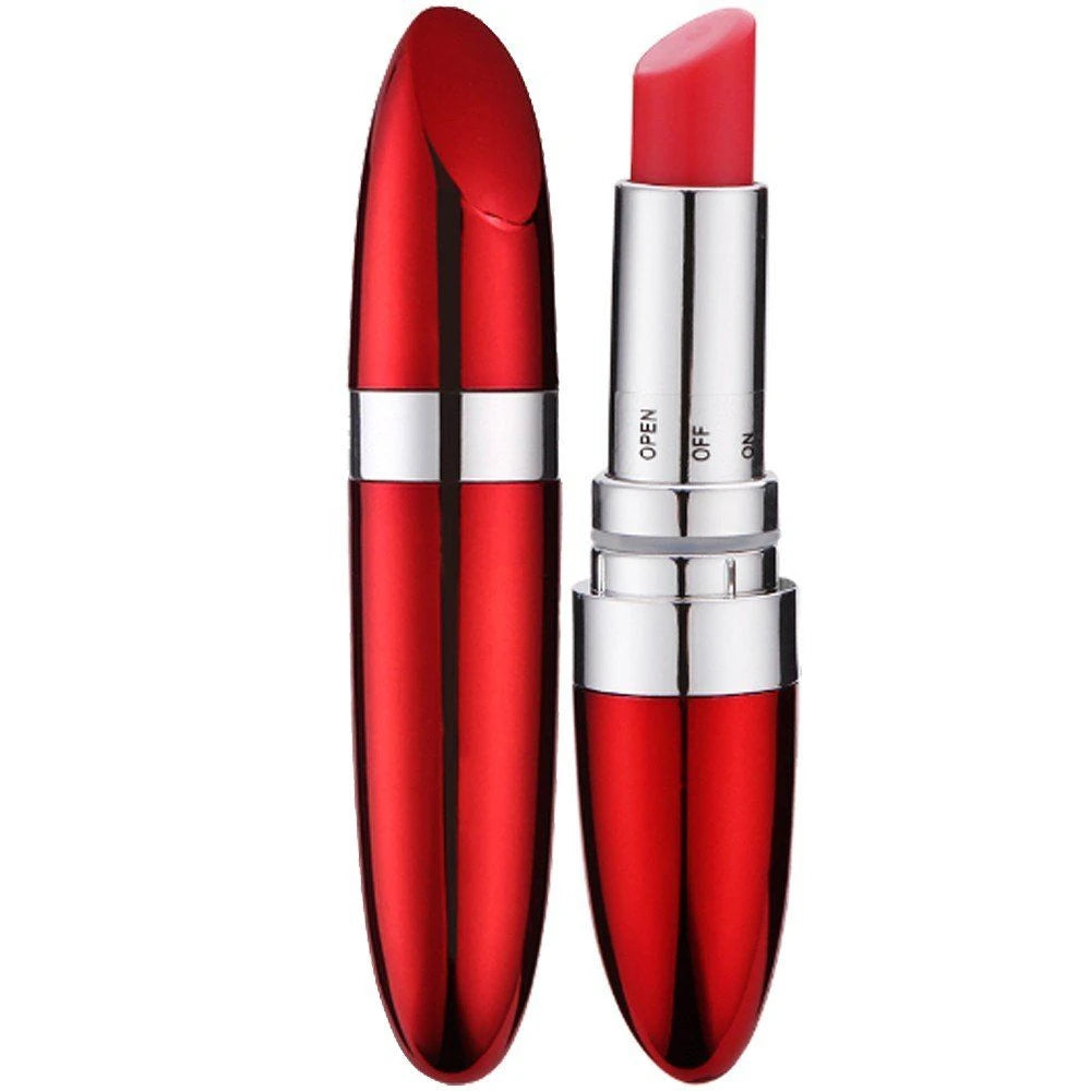 Frowzer Lipstick Compact Power Full Mini Ruj Vibratör-Red