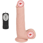 You2Toys Medical Silicone Realistic Rotating Dönebilen Titreşimli Penis