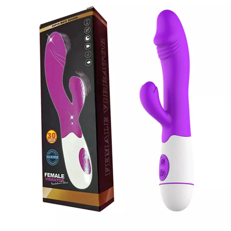 Frowzer Mix Vibe 30 Mod Titreşimli Rabbit Vibratör-Purple