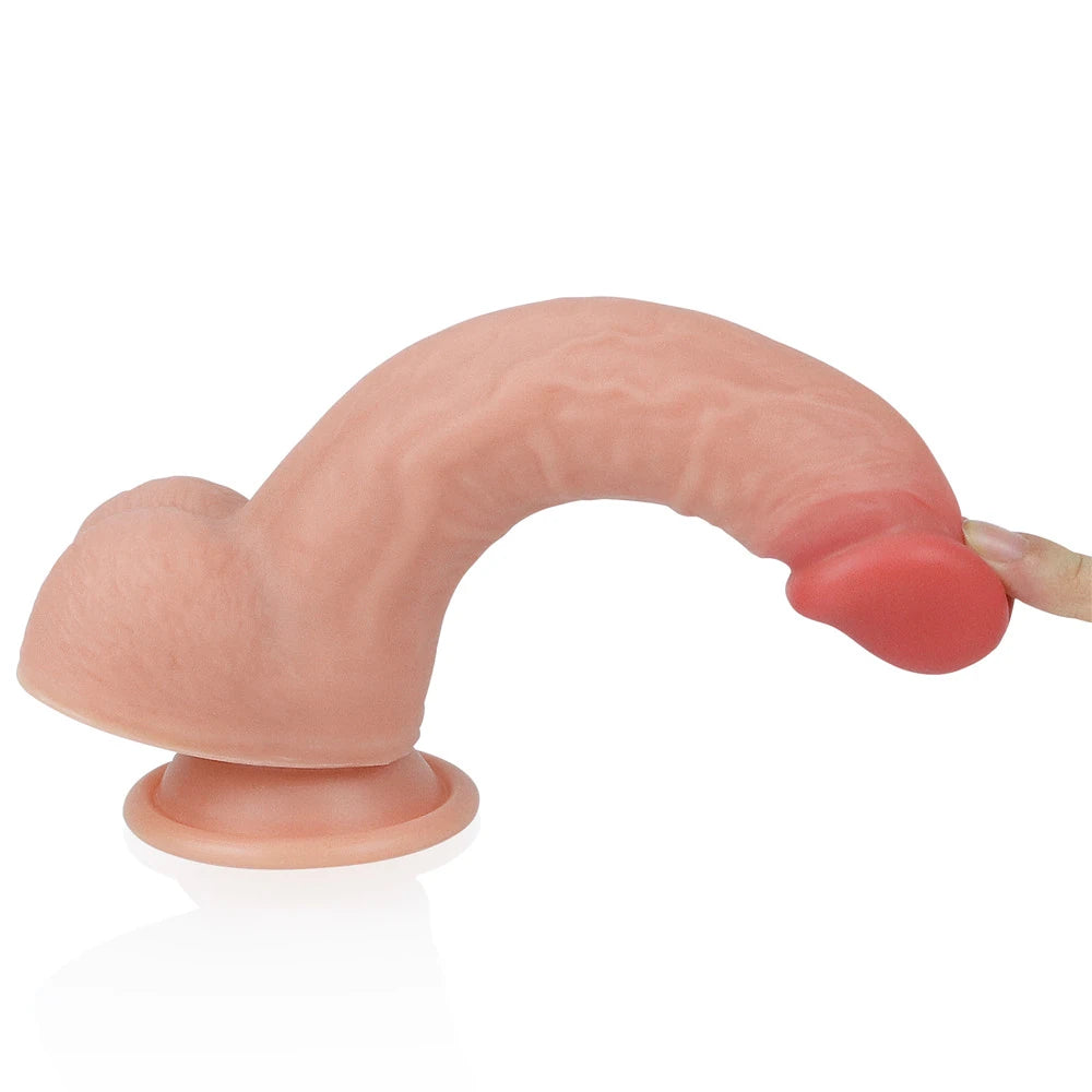 Lovetoy Dual Layered Cock 20 cm Realistik Penis LV4004