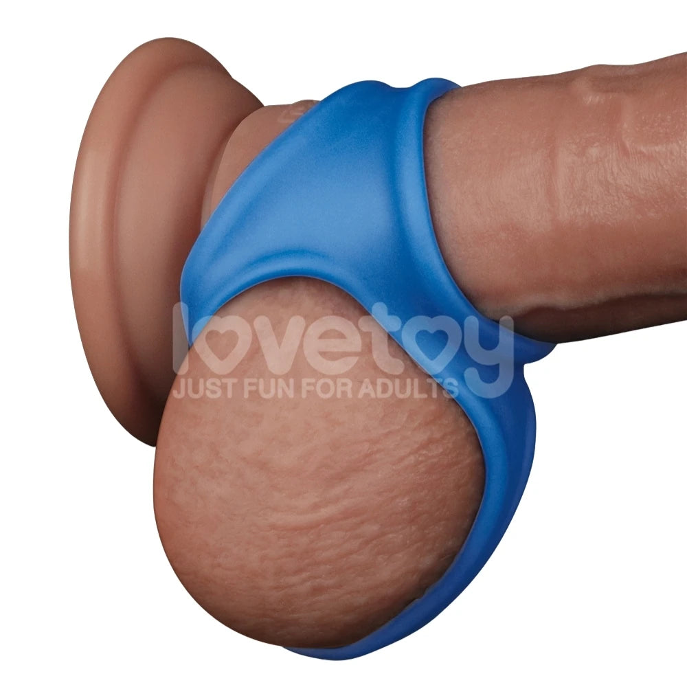 Lovetoy Pinnacle Pro Trio Grip Enhancer Sleeve Testis Destekli Penis Kılıfı LV443015