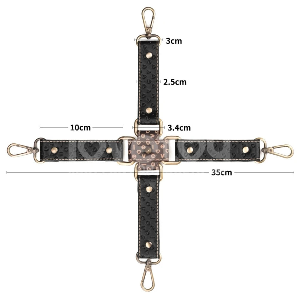 Lovetoy Rebellion Reign Hogtie Set El-Ayak Bağlama Seti LV761209