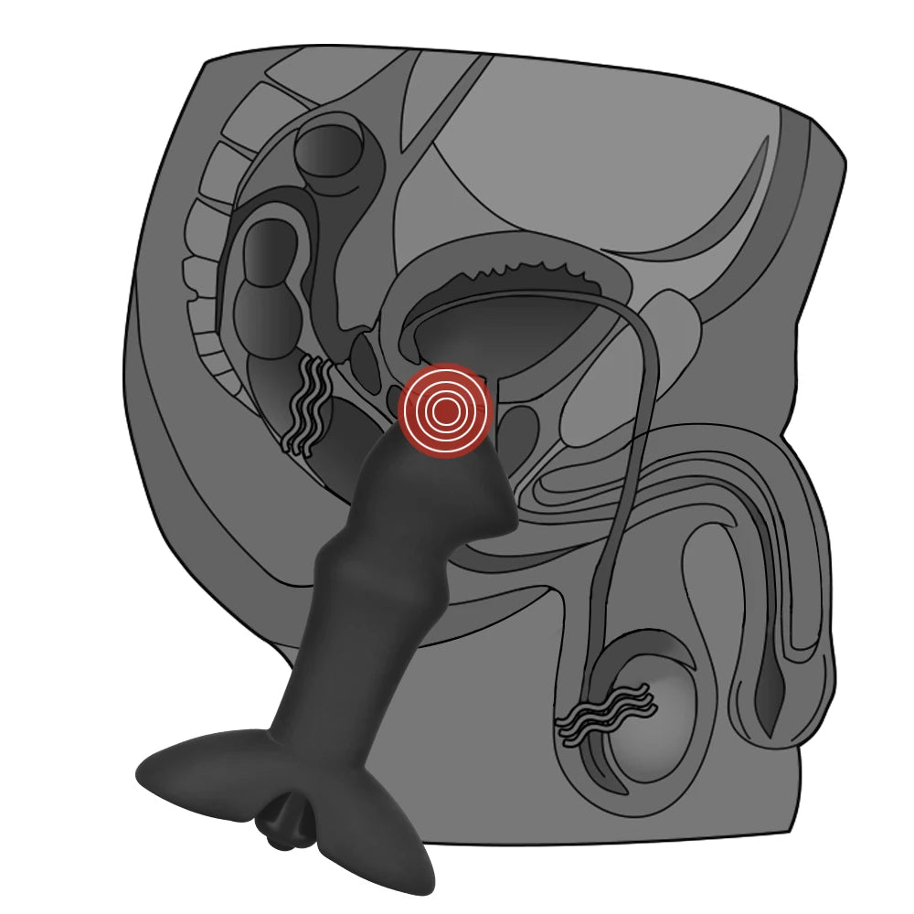 Lovetoy Silicone Prostate Stud Anal Prostat Vibratör LV2602