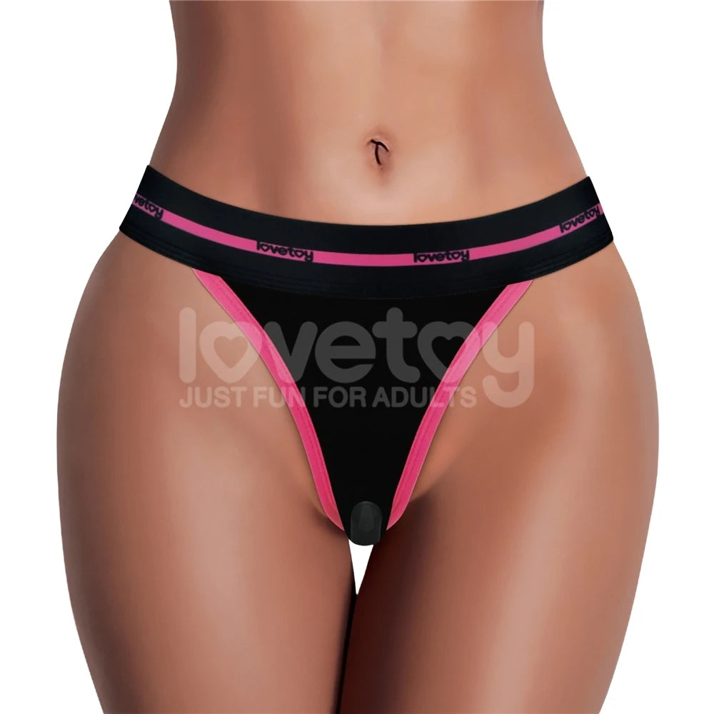 Lovetoy Printed Vibrating Sexy Panties XS/S Giyilebilir Vibratör LV770213A