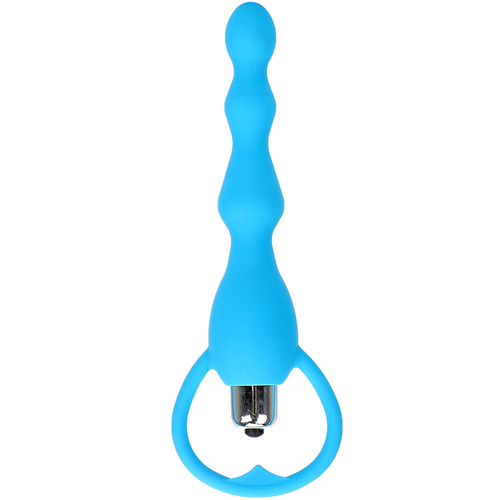 Frowzer Anal Fantasy Boğumlu Titreşimli Anal Vibratör-Blue