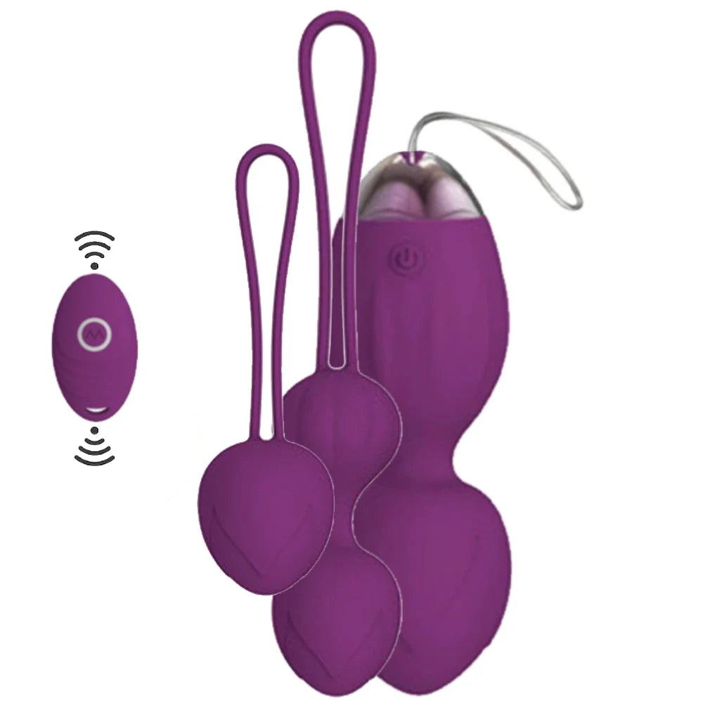 Frowzer Exuis Purple Uzaktan Kumandalı Kegel Egzersiz Topu
