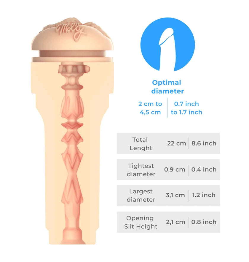Kiiroo Keon & FeelMolly Stroker Otomatik Vajina Mastürbatör