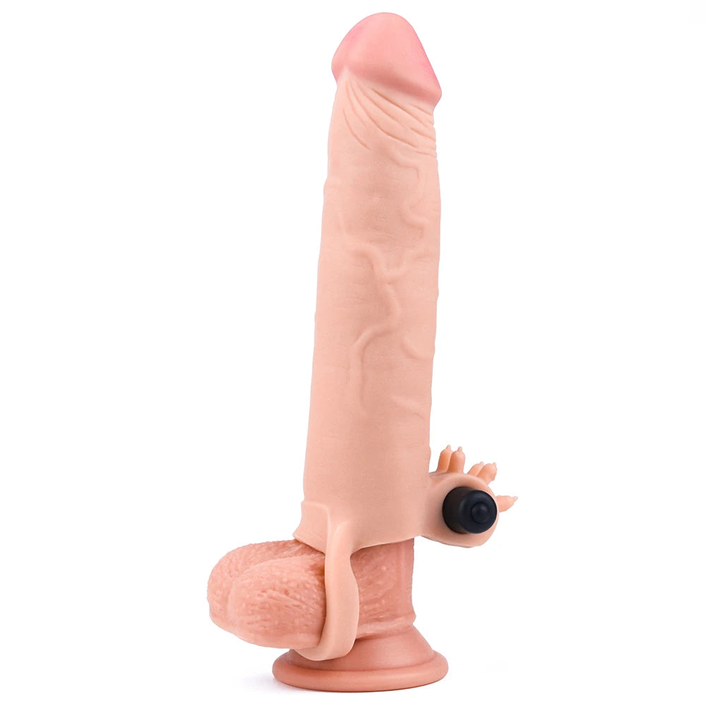Lovetoy Pleasure X-Tender Vibrating Sleeve Titreşimli Penis Kılıfı