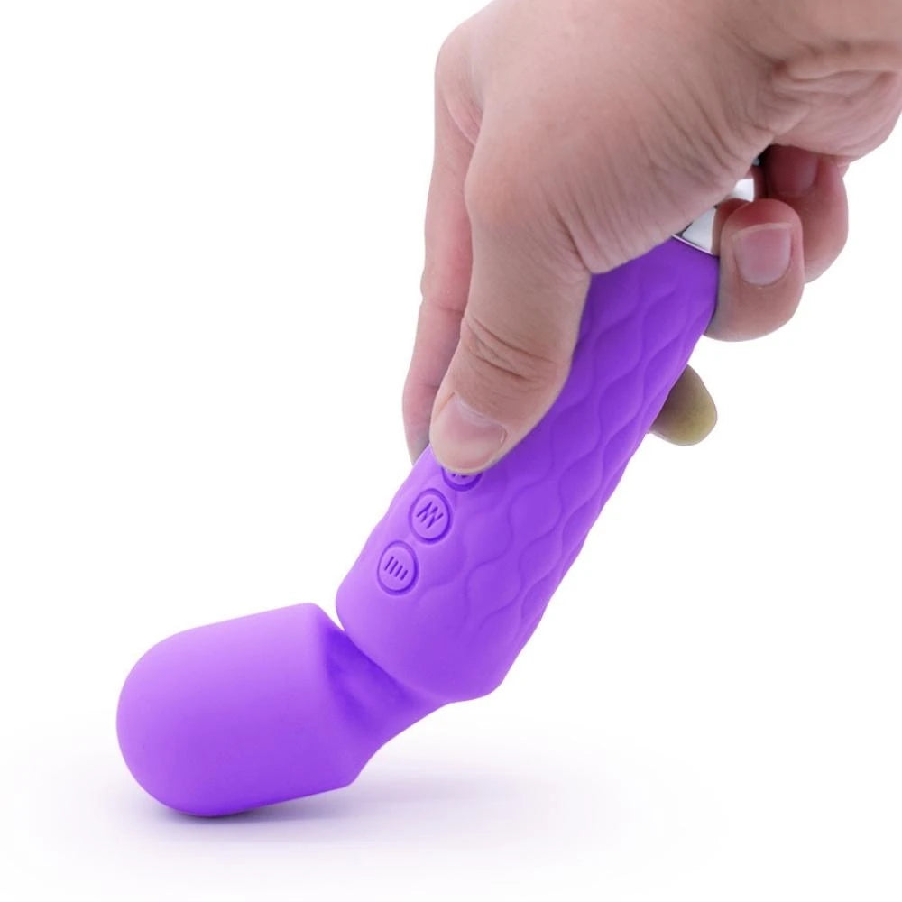 Frowzer Massage Vibes Purple Ultra Güçlü 20 Mod Usb Şarjlı Masaj Vibratör