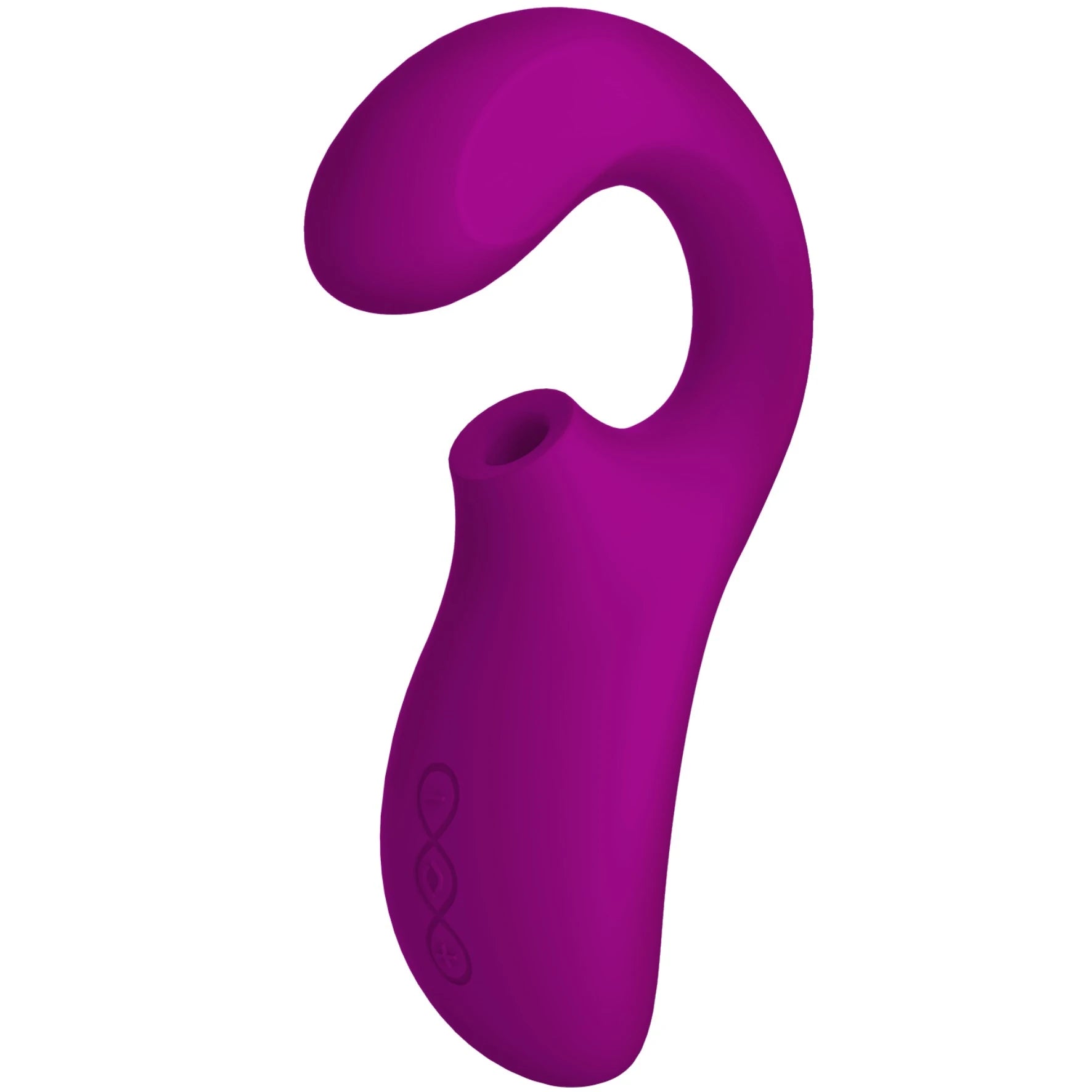 Lelo Enigma Dual Stimulation Sonic Massager Deep Rose Çift İşlevli Vibratör