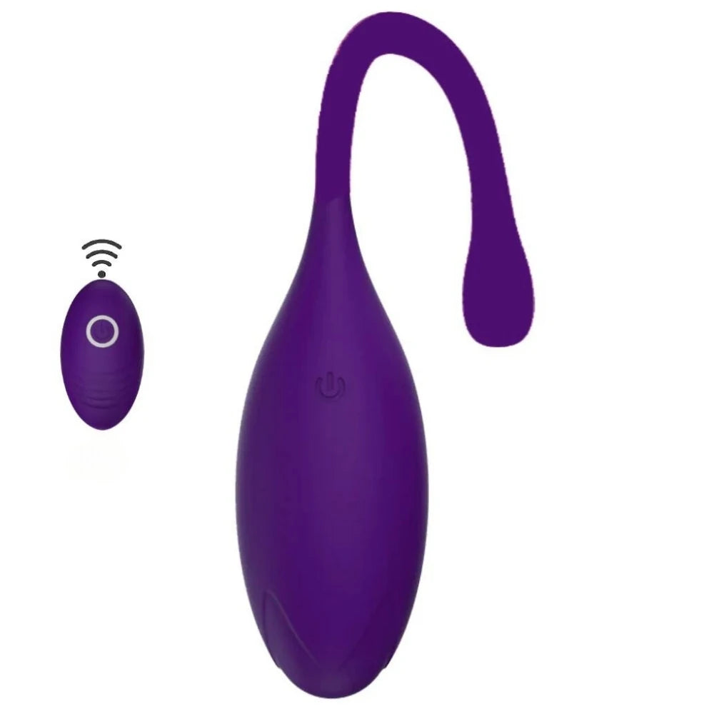 Frowzer Benwa Balls Uzaktan Kumandalı Kegel Egzersiz Vibratörü-Purple