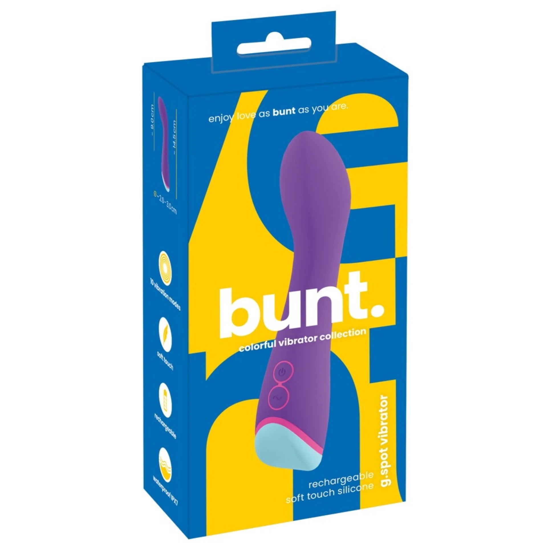 Frowzer Bunt Colourful Flexible G-Spot Vibratör