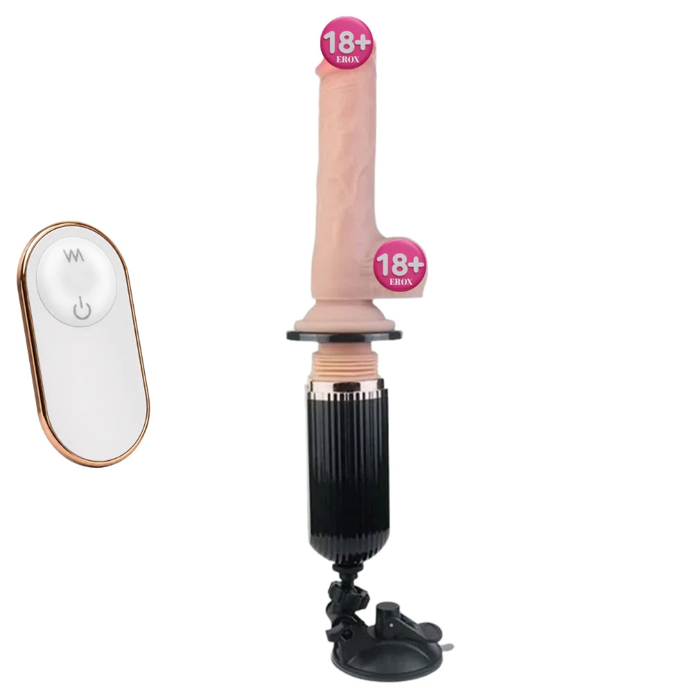 Frowzer Sex Machine Uzaktan Kumandalı İleri Geri Hareketli Şarjlı Vantuzlu Seks Makinası