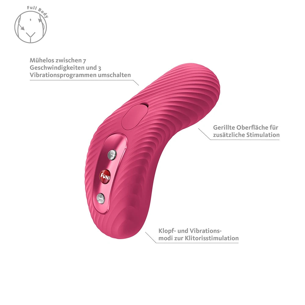 Fun Factory Laya III Lay-On Giyilebilir ve Vurmalı Mini Vibratör