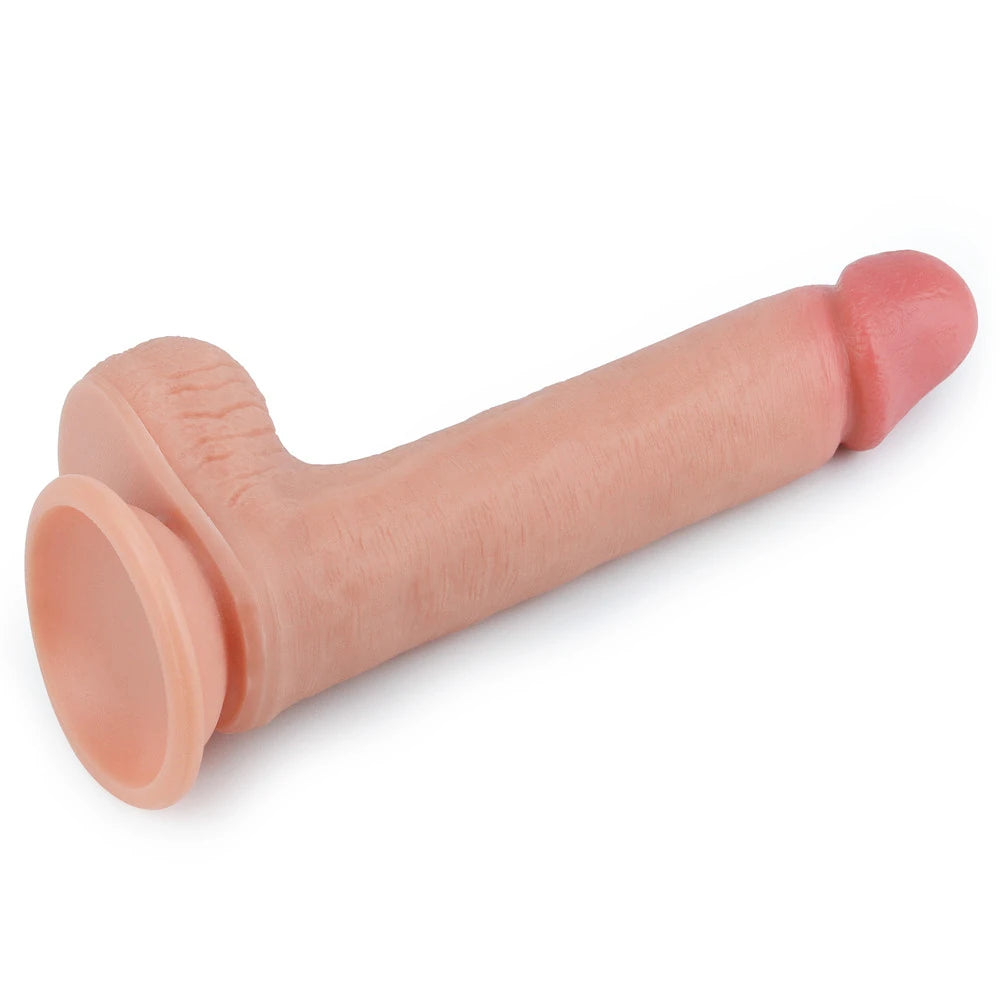 Lovetoy Dual Layered Silicone Cock 20 cm Realistik Penis LV4005