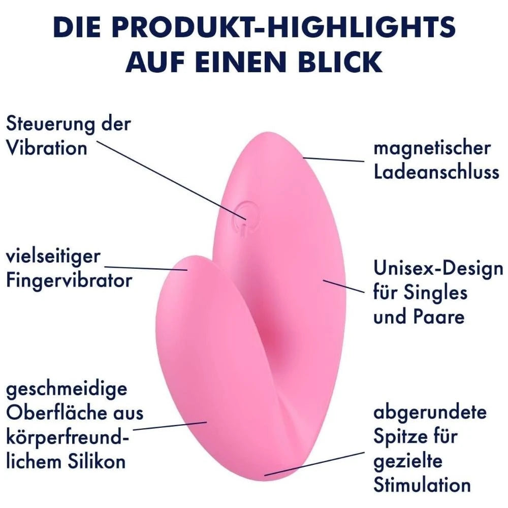 Satisfyer Love Riot Finger Vibe Parmak Vibratör