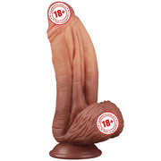 Lovetoy Dual Layered Platinum Silicone 24.5 Cm Monster Realistik Dildo