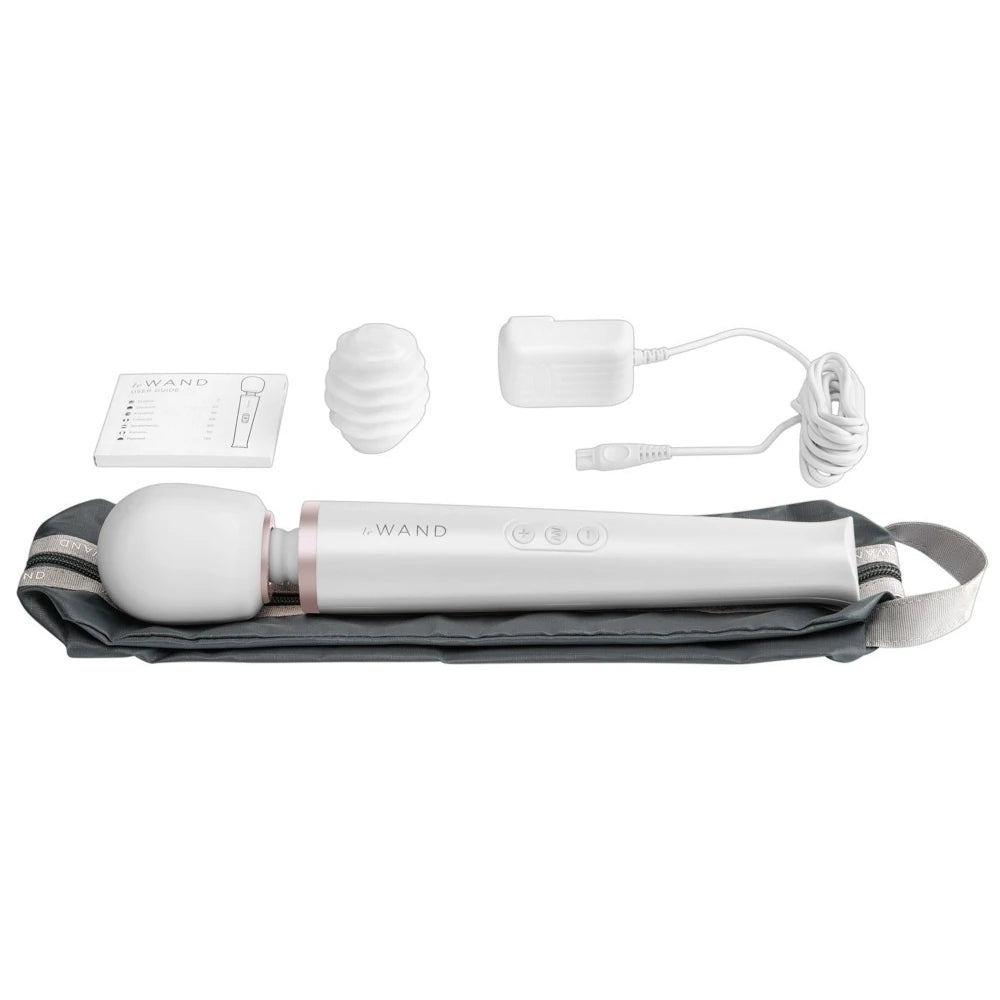 Le Wand Rechargeable Body Wand Massager Masaj Aleti-White
