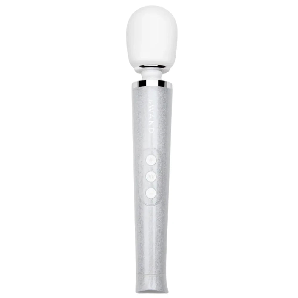 Le Wand Petite All That Glimmers Oplaadbare Vibrerende Massager White