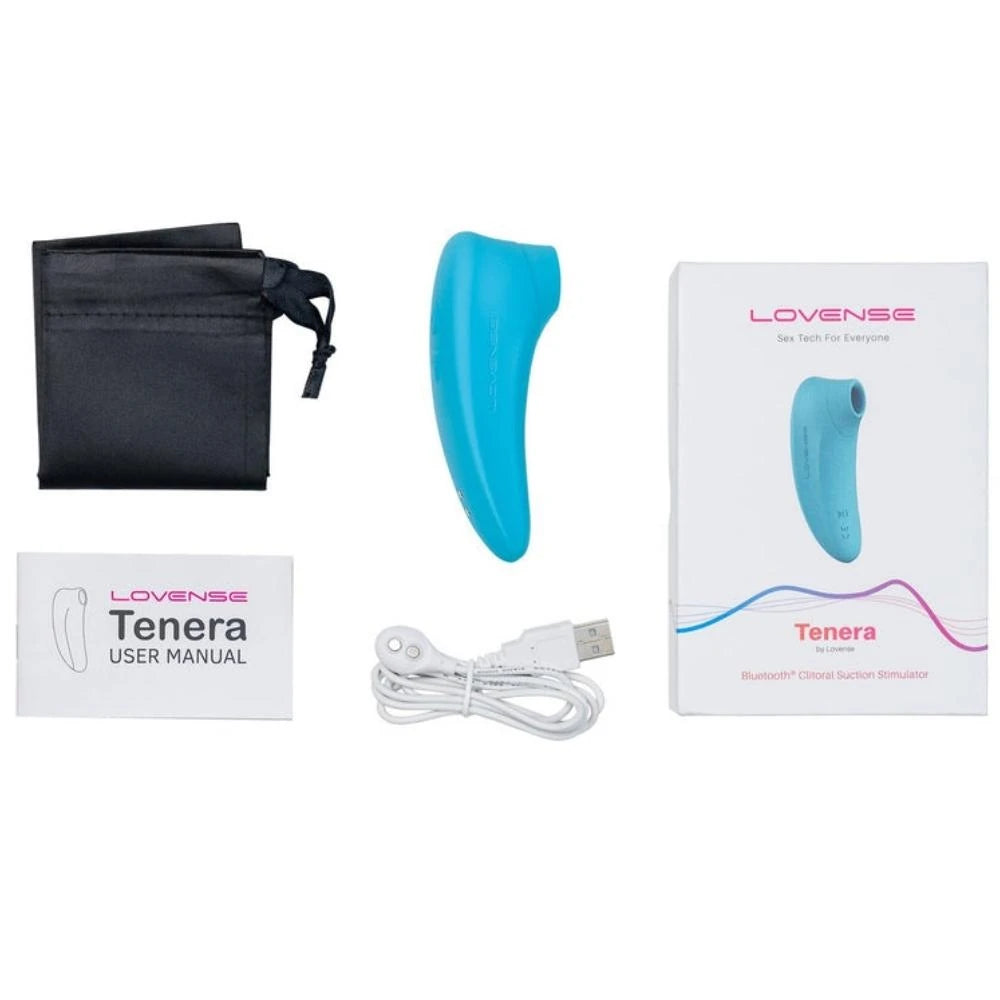 Lovense Tenera Telefon Kontrollü Klitoral Emiş Vibratörü
