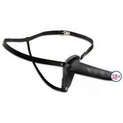 Fetish Fantasy Serisi Beginners Penetrix Strap-On Black 15 Cm Kemerli Penis