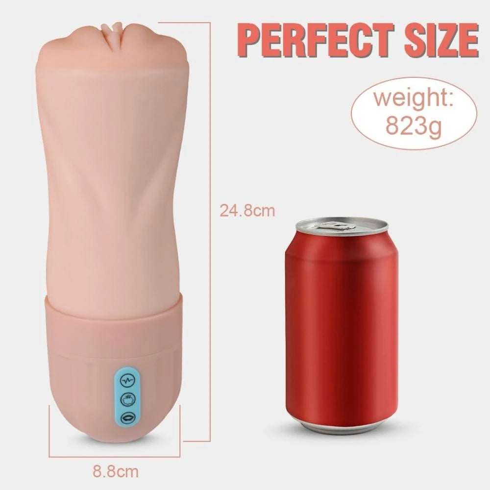 Shequ Beta Suction Emiş Güçlü 7 Mod Masturbator Vajina SQ-MA60108