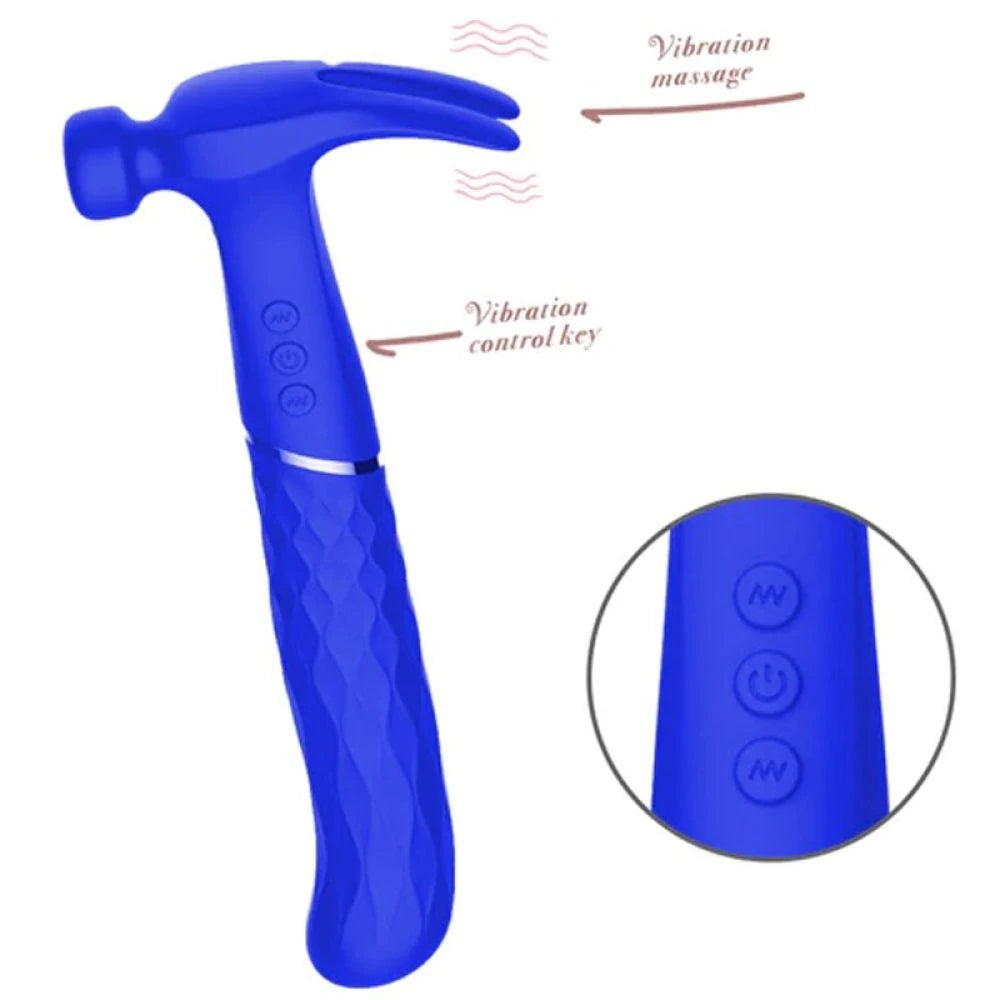 Frowzer Hammer Love Blue Ultra Güçlü Çekiç Vibratör