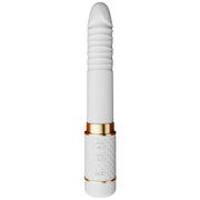 Frowzer Niminey 2 in 1 Emiş Güçlü ve İleri Geri Hareketli Güçlü Vibratör White