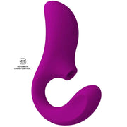 Lelo Enigma Cruise Dual Stimulation Sonic Massager G-Spot Emiş Güçlü Vibratör-Deep Rose