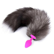 Erox Anal Play Kuyruklu Silikon Anal Plug