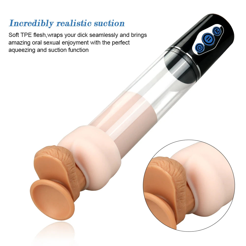 Lovetoy Maximizer Worx Elite Otomatik Emişli Penis Pompası LV240201