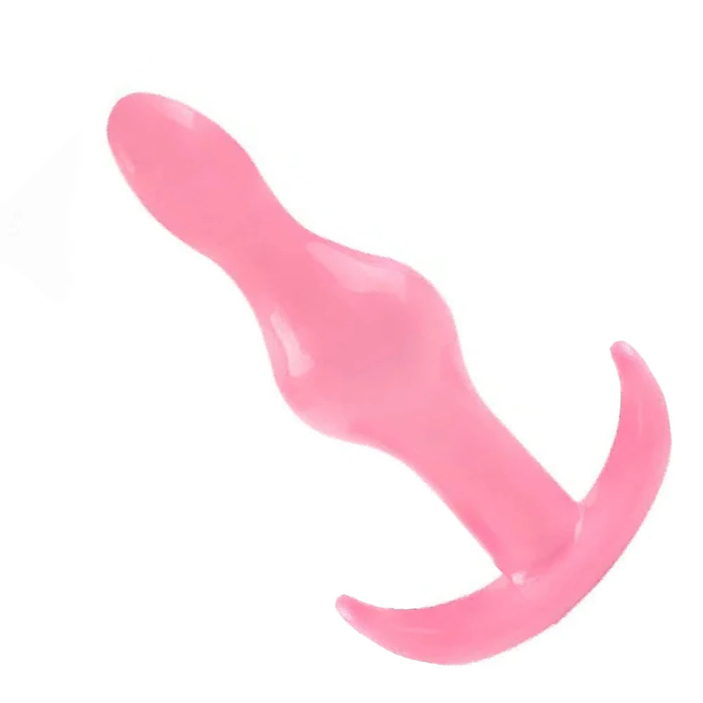 Frowzer Anal Fantasy Two Ribbed Silikon Anal Alıştırıcı Plug-Pink