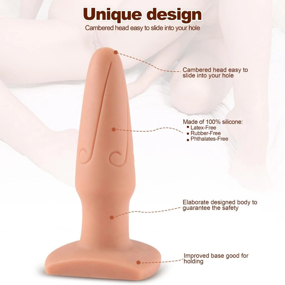 Shequ Tyrone Silikon Anal Plug SQ-ML10015L-Large