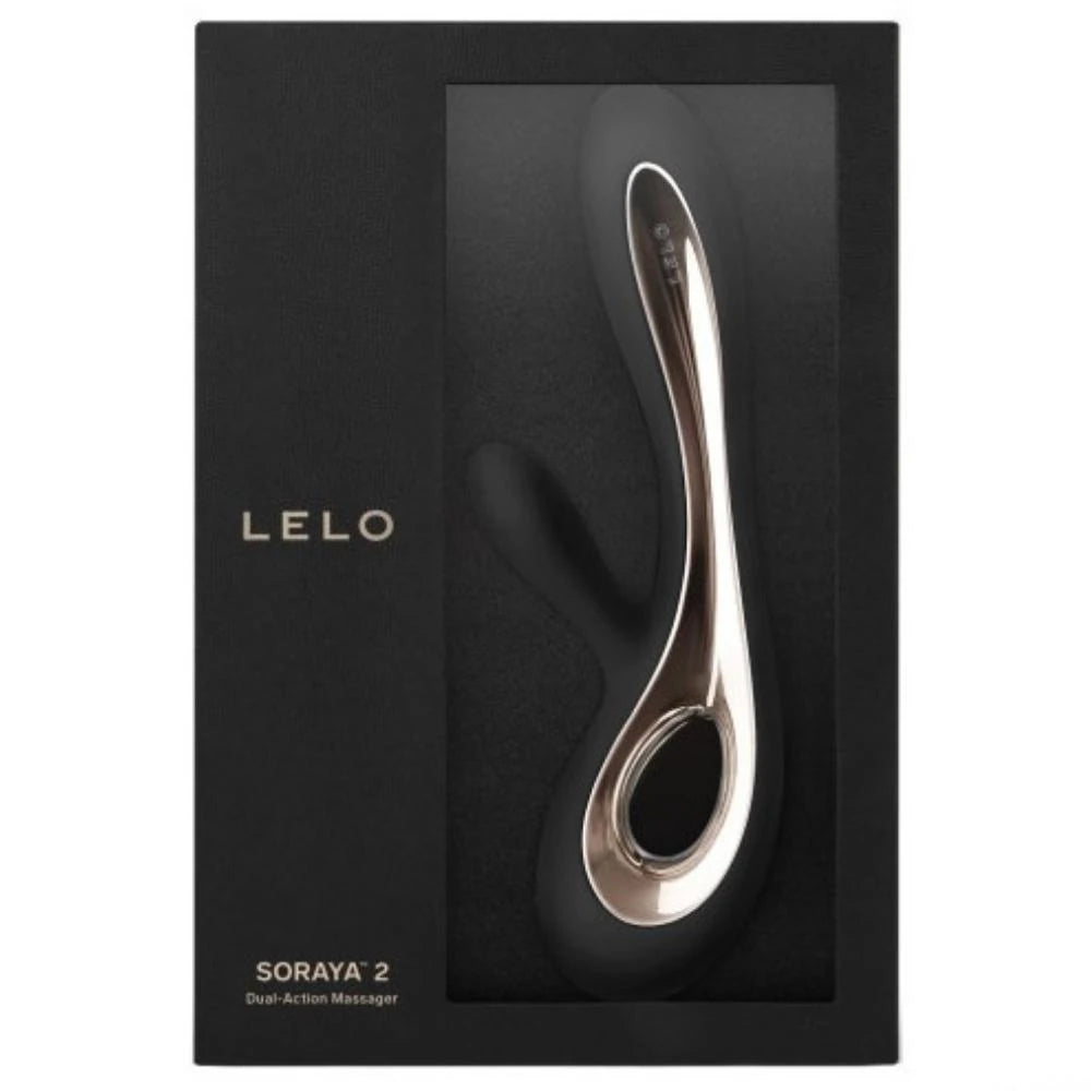 Lelo Soraya 2 G Noktası Rabbit Vibratör-Black