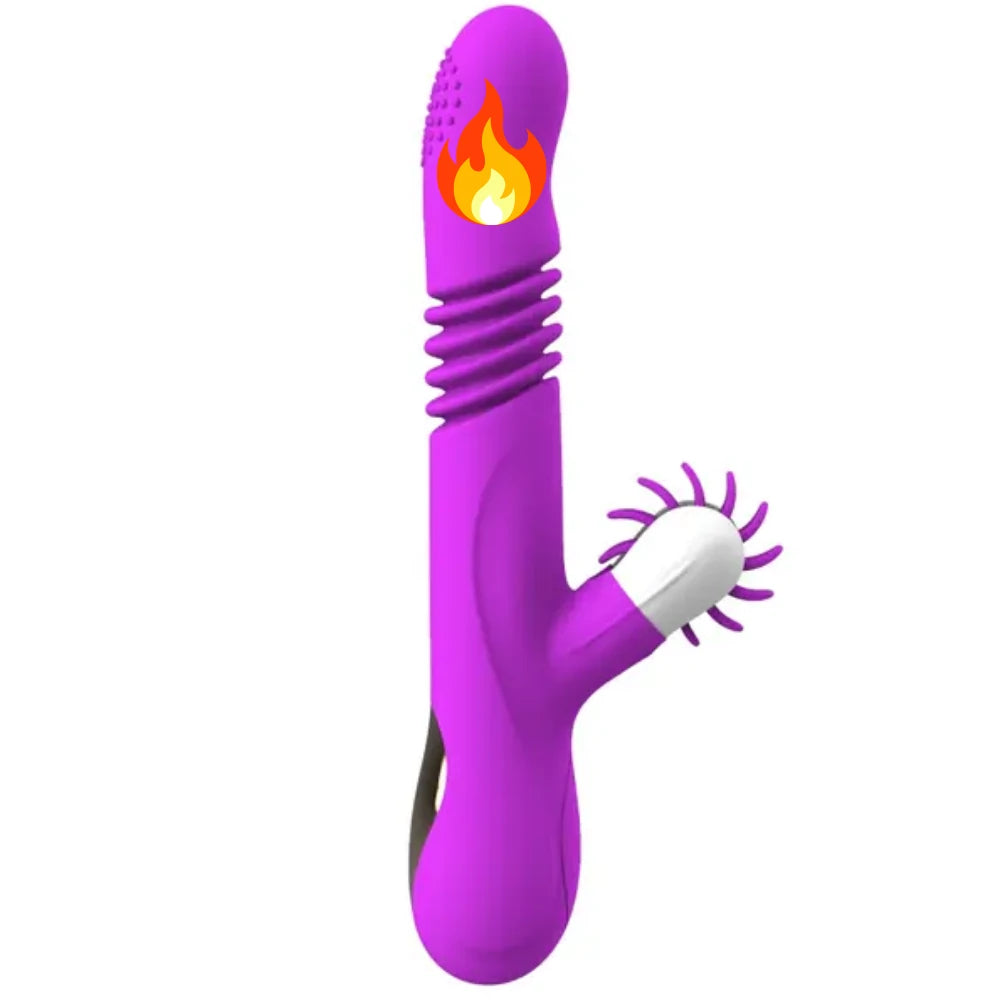 Frowzer Licking Life İleri Geri Hareketli Klitoral Stimülasyon Vibratör-Purple