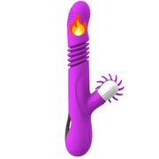 Frowzer Licking Life İleri Geri Hareketli Klitoral Stimülasyon Vibratör-Purple
