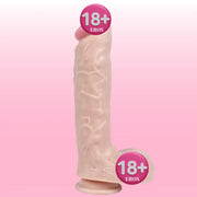 Xise Dildo Series Spartacus 24 cm Realistik Penis XS-WBC10003-Flesh