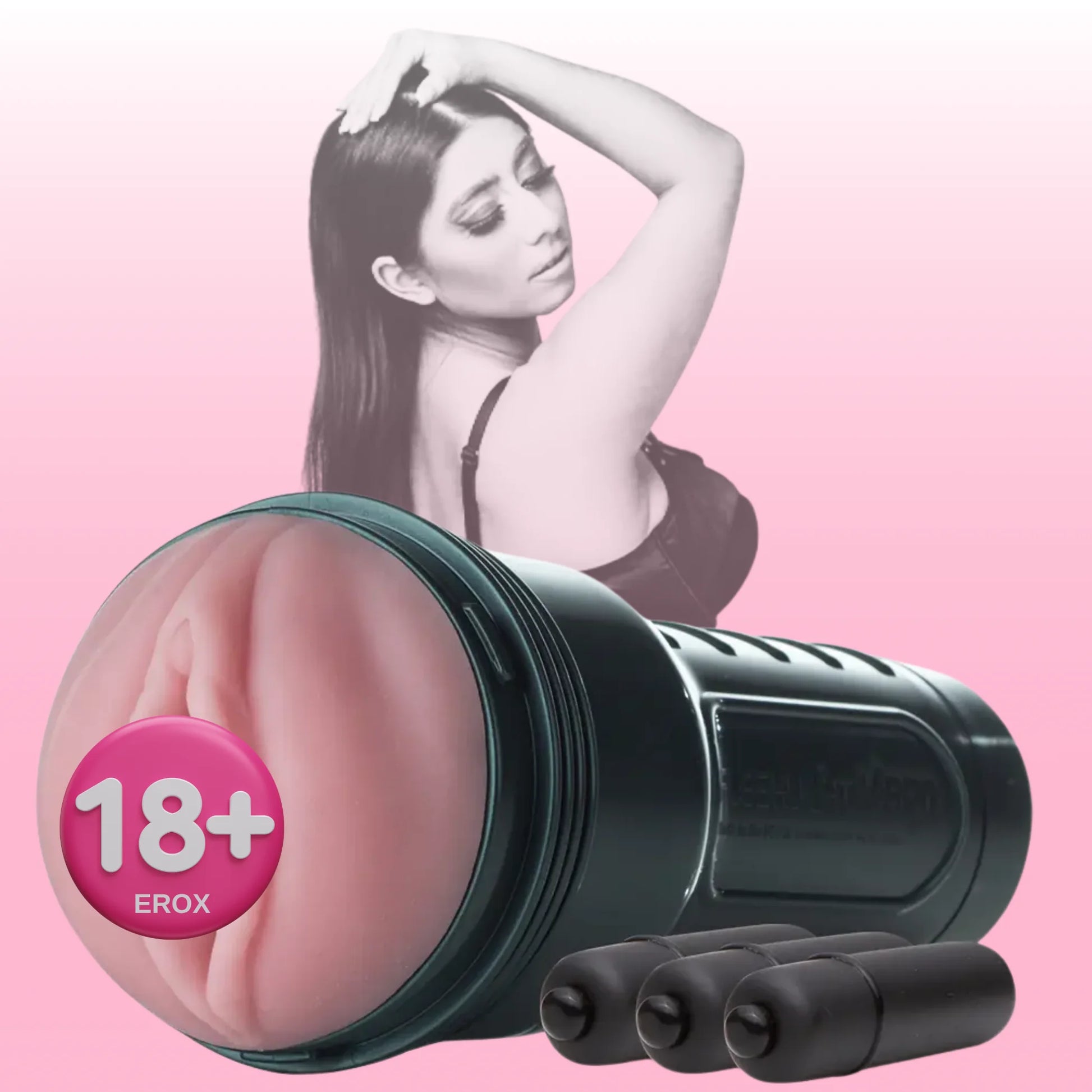 Original Fleshlight Series Vibro Titreşimli Vajina Mastürbatör