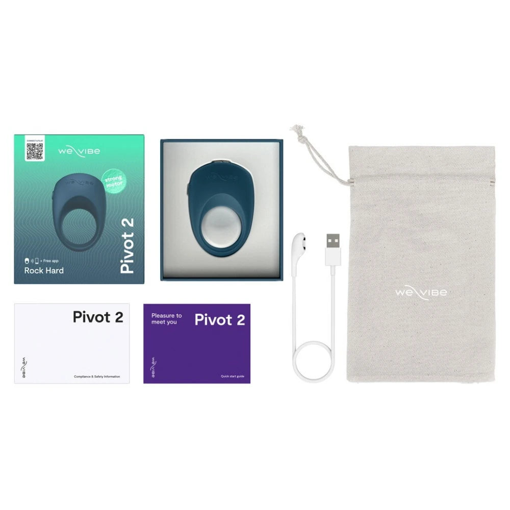 We-Vibe Pivot 2 Telefon Kontrollü Penis Halkası