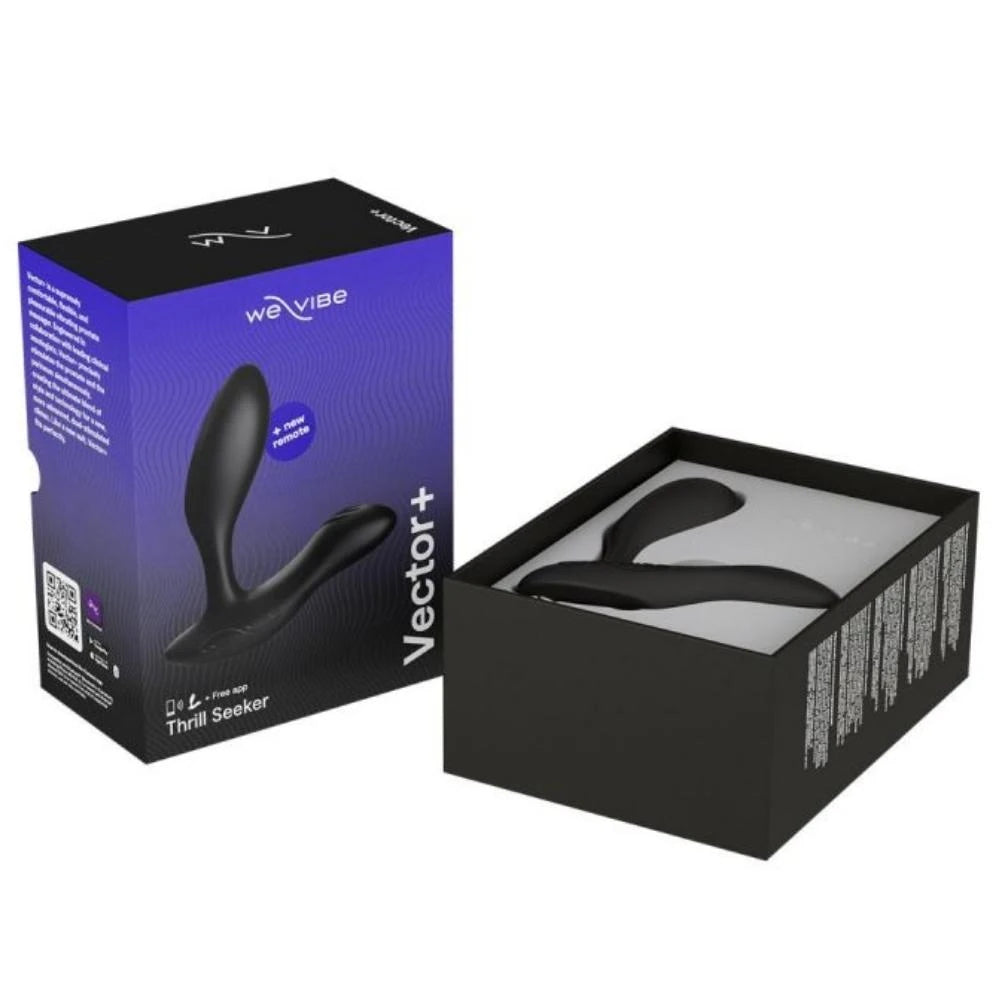 We-Vibe Vector+ Telefon Kontrollü Uzaktan Kumandalı Prostat Masaj Vibratörü