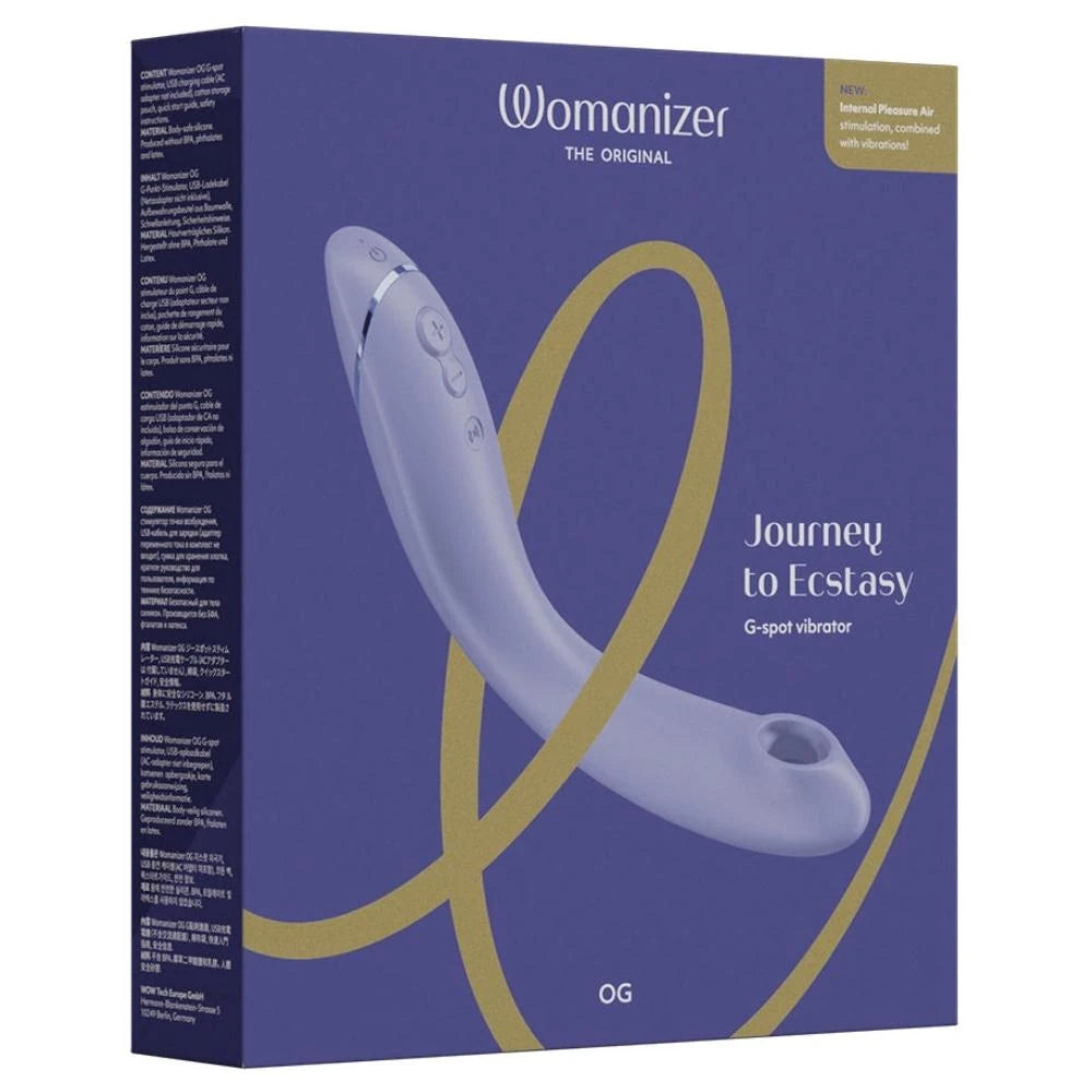 Womanizer OG Klitoral Emiş Güçlü G-Spot Vibratör