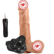 Shequ Mikes 19 Cm Kemerli Dönebilen Realistik Penis