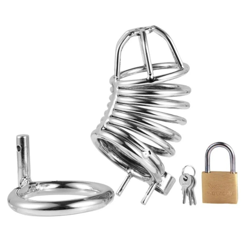 Frowzer Dreams Metal Halkalı Penis Kafesi ve Penis Kilidi 45 Mm