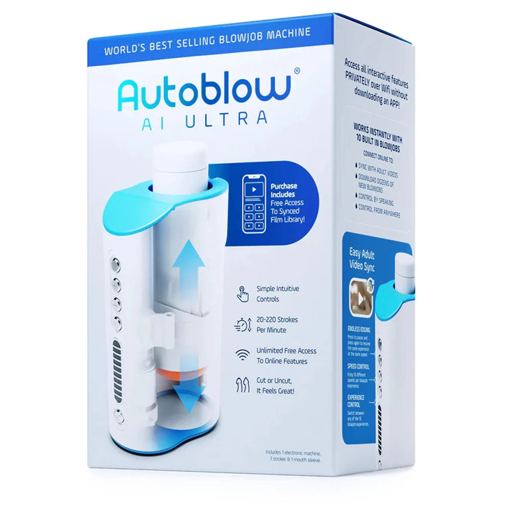Autoblow AI Ultra (Eu Plug) Otomatik Mastürbatör