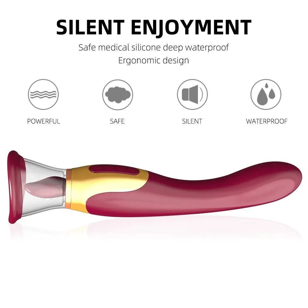 Frowzer Luxury Tongue Vibe 2 İn 1 G-Spot ve Dil Vibratör