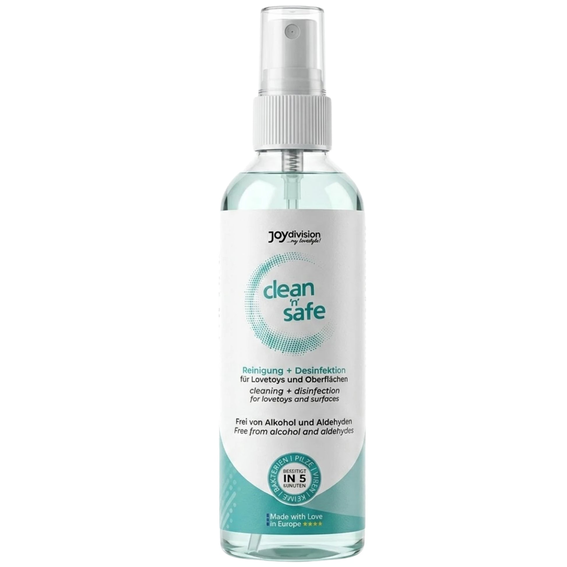 Joy Division Clean And Safe Alkolsüz Seks Oyuncağı Temizleyici 200 ml